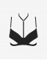 Schwarzer BH mit Choker