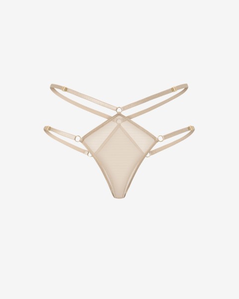 Nude Mesh Eleganz Tanga