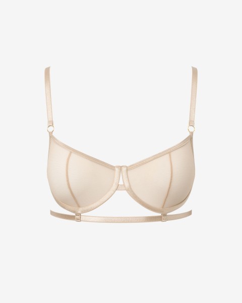 Regina Nude Transparent Bra