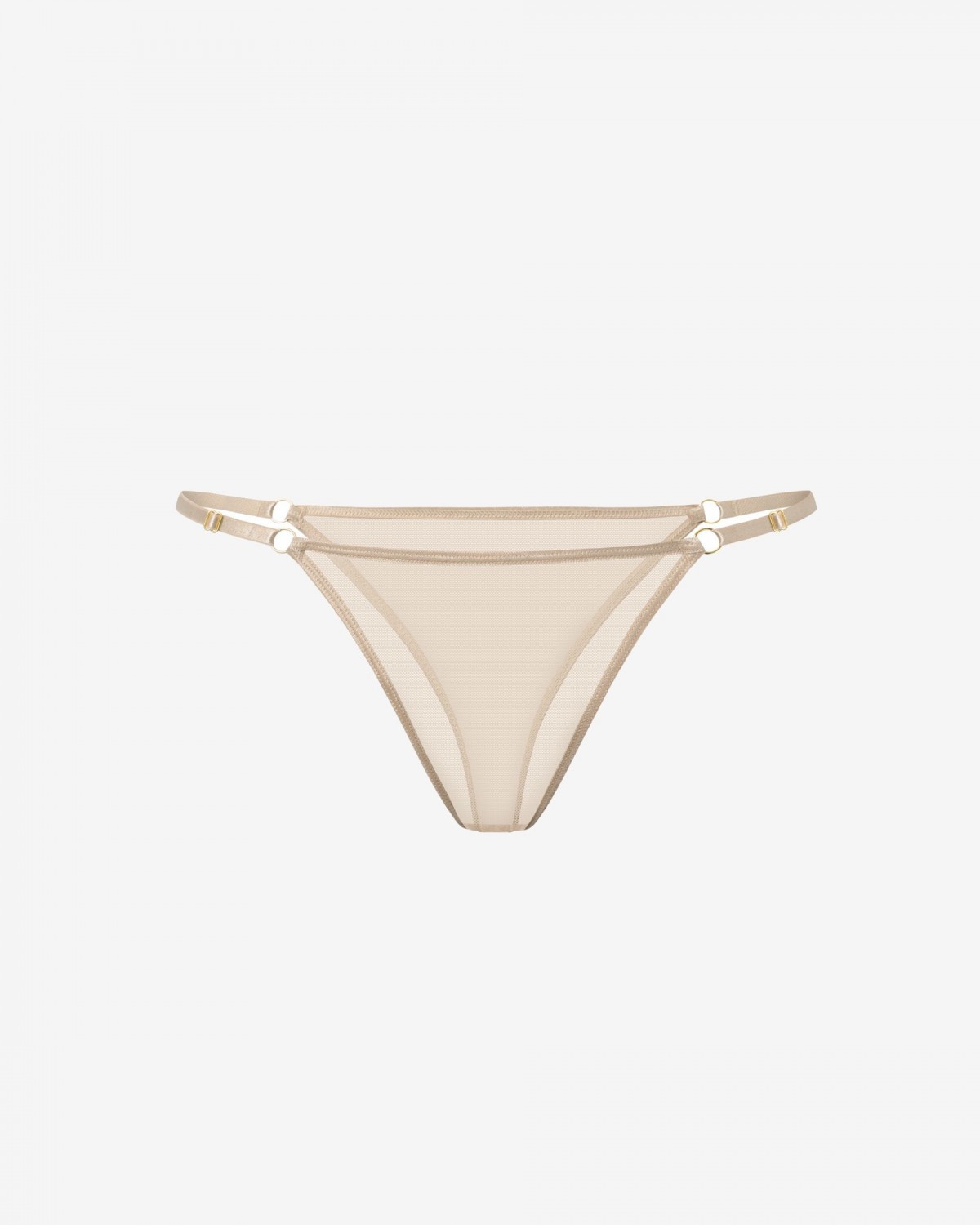 Ginny Nude Mesh Thongs