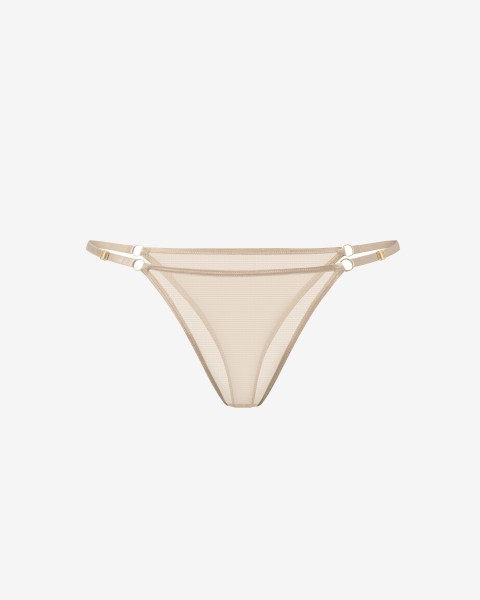 Transparent mesh lingerie