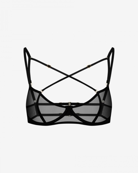 Sheer Mesh Bra