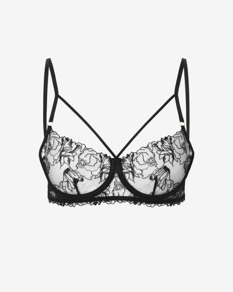 black lace bra