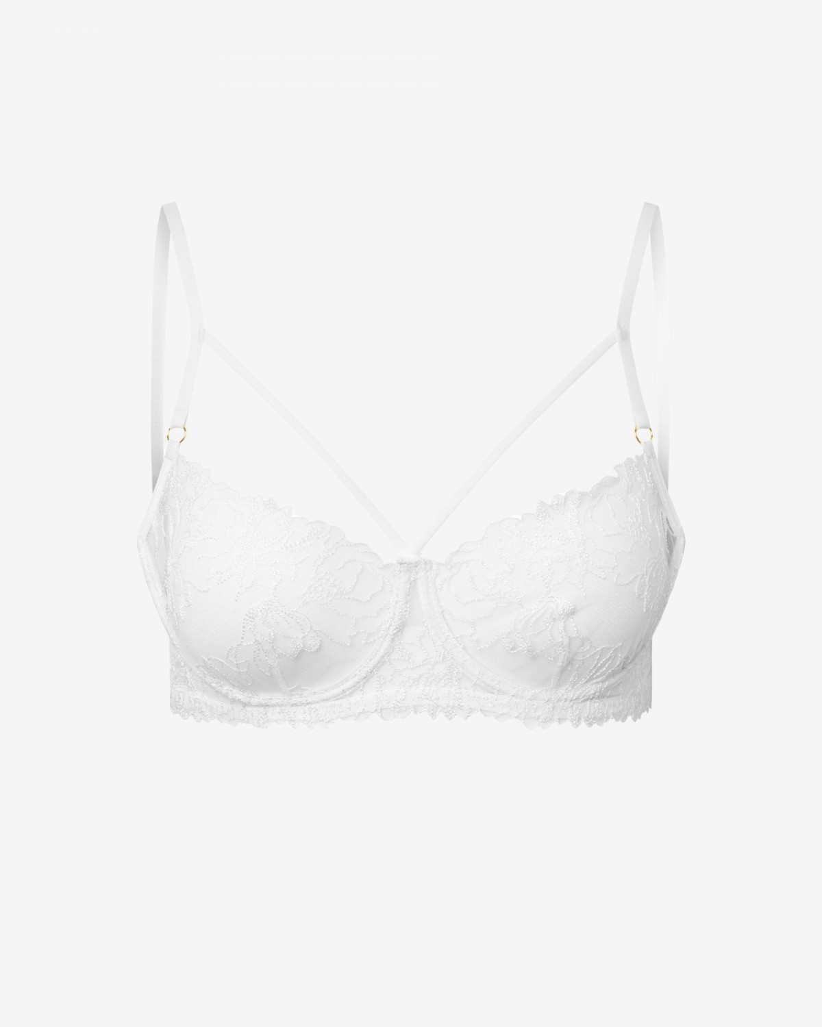 Leticia white bra