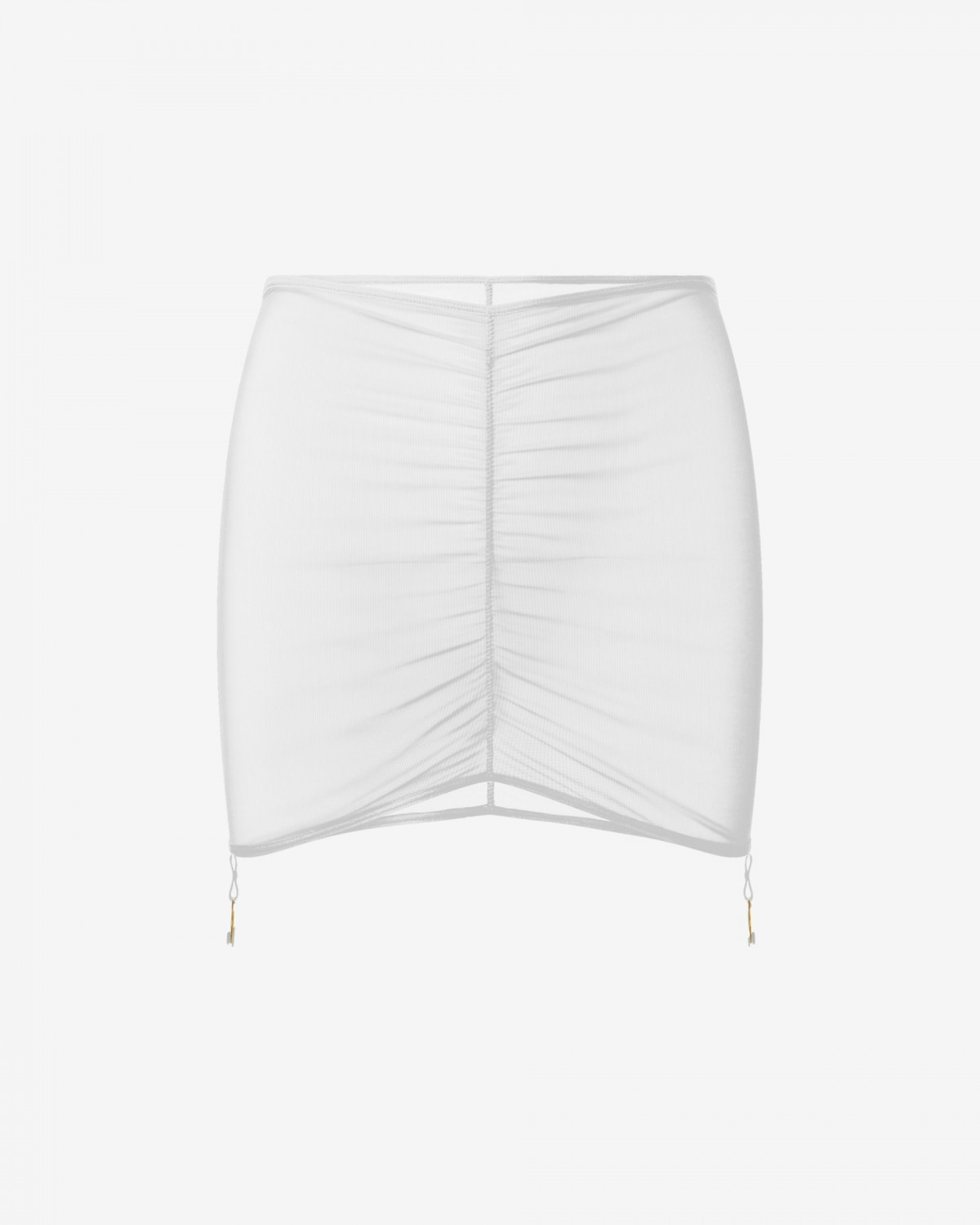 Reina white skirt