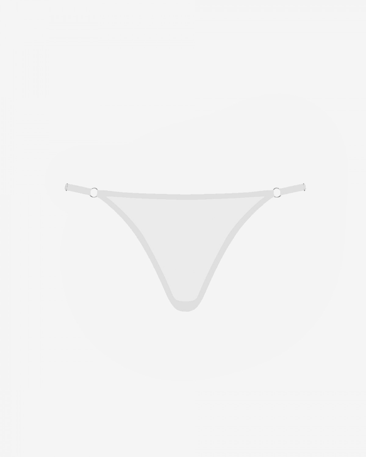 Ginny white thong