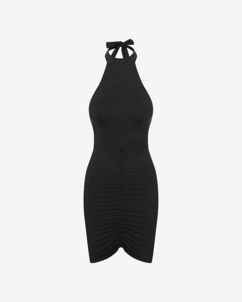 abia-schwarzes-minikleid-vorne-promees